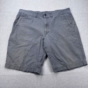 Patagonia Tenpenny Shorts Mens 40 Gray Heavyweight Organic Cotton Canvas Hiking